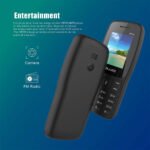 Pluzz P5160C Dual SIM (32MB / 32MB Ram / 2.4 Inch / 2G) - Black - Image 3