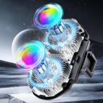 RS17 Dual Core Mobile Phone Back Cooling Fan - Image 6