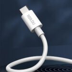 RSILOU R2008-001 Type-C To Type-C Cable 240W Fast Charging 1m - White - Image 4