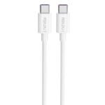 RSILOU R2008-001 Type-C To Type-C Cable 240W Fast Charging 1m - White