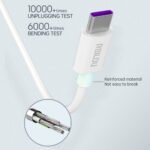 RSILOU R2009-001 USB To Type-C Cable 120W Fast Charging 1m - White - Image 5