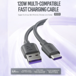 RSILOU R2029-001 USB To Type-C Cable 120W Fast Charging 1.2m - Black - Image 5