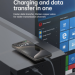 RSILOU R2029-001 USB To Type-C Cable 120W Fast Charging 1.2m - Black - Image 8
