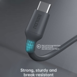 RSILOU R2029-001 USB To Type-C Cable 120W Fast Charging 1.2m - Black - Image 7