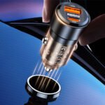 Remax RCC360 Car Charger Type-C + USB 75W Fast Charging - Image 5