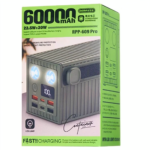 Remax RPP-609 Pro Power Bank 4x USB + 2x Type-C 22.5W+20W Fast Charging 60000mAh - Green - Image 2