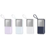 Remax RPP-678 Power Bank 1x USB + 1x Type-C 20W+22.5W Fast Charging 10000mAh Built-In 2 Cables - Image 4