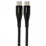Riversong Lotus 11 LCC1 Type-C To Type-C Cable 60W Fast Charging 1m - Black