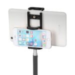 Selfie Stick & Tripod Mount Plastic Double Phone Clamp - Image 5
