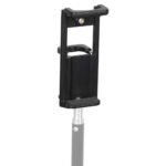 Selfie Stick & Tripod Mount Plastic Double Phone Clamp - Image 4