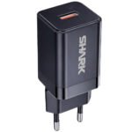 Shark SH-205 Wall Charger QC 3.0 USB 25W Fast Charging - Black