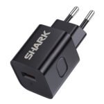 Shark SH-207 QC3.0 Wall Charger 18W Fast Charging - Black - Image 2