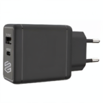 Smart Gate SGCH-45CAGaNB Wall Charger USB + PD Type-C 45W Fast Charging - Black - Image 2