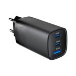 Smart Gate SGCH-65CCAGaNB Wall Charger USB + 2x Type-C 65W Fast Charging - Black - Image 2