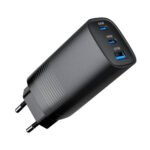 Smart Gate SGCH-65CCAGaNB Wall Charger USB + 2x Type-C 65W Fast Charging - Black - Image 3