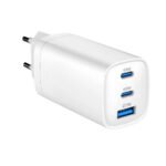 Smart Gate SGCH-65CCAGaNW Wall Charger USB + 2x Type-C 65W Fast Charging - White - Image 2