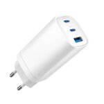 Smart Gate SGCH-65CCAGaNW Wall Charger USB + 2x Type-C 65W Fast Charging - White - Image 3
