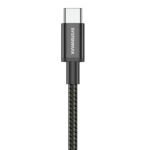 Systemmax N29 Type-C To Lightning Cable 30W Fast Charging 1m - Black - Image 2