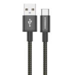 Systemmax N30 USB To Type-C Cable 60W Fast Charging 1m - Black