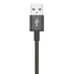 Systemmax N30 USB To Type-C Cable 60W Fast Charging 1m - Black - Image 2