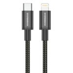 Systemmax N29 Type-C To Lightning Cable 30W Fast Charging 1m - Black