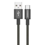 Systemmax N31 USB To Lightning Cable 30W Fast Charging 1m - Black
