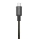 Systemmax N31 USB To Lightning Cable 30W Fast Charging 1m - Black - Image 3