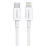 Systemmax P29 Type-C To Lightning Cable 30W Fast Charging 1m - White