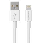Systemmax P31 USB To Lightning Cable 30W Fast Charging 1m - White