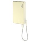 Systemmax SMPB-10W Magnetic Wireless Power Bank USB + 2x Type-C 22.5W Fast Charging 10000mAh