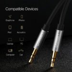 Ugreen 10734 Audio Cable 1.5m - Black - Image 9