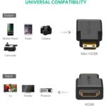 Ugreen 20101 Mini HDMI Male to HDMI Female Converter - Image 4