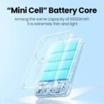 Ugreen 45359 Magnetic Wireless Power Bank Type-C 20W Fast Charging 10000mAh - Green - Image 3