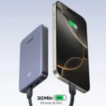 Ugreen 75131B Power Bank USB + Type-C 20W Fast Charging 10000mAh - Black - Image 4