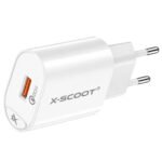 X-Scoot CH-261 Wall Charger 30W Fast Charging - White - Image 2
