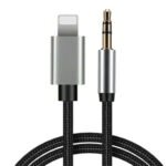 X-Scoot XS-515 Lightning To 3.5mm AUX Audio Cable 1m - Black - Image 2