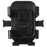 X-Scoot XS-813 Bicycle & Motorcycle Phone Holder 360° Full Rotation - Black - Image 3