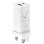 Xiaomi AD652GUK GaN Wall Charger Type-C + USB + Type-C Cable 65W Fast Charging - White - Image 2