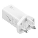 Xiaomi AD652GUK GaN Wall Charger Type-C + USB + Type-C Cable 65W Fast Charging - White - Image 4