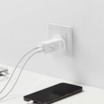 Xiaomi AD652GUK GaN Wall Charger Type-C + USB + Type-C Cable 65W Fast Charging - White - Image 7