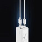 Xiaomi AD652GUK GaN Wall Charger Type-C + USB + Type-C Cable 65W Fast Charging - White - Image 10