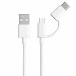Xiaomi Mi SJX02ZM USB To Micro + Type-C 2in1 Cable 1m