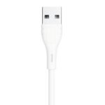 Zarad Z-50 USB To Lightning Cable 5A 25W Fast Charging 1m - White - Image 3