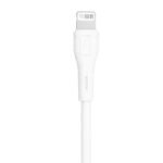 Zarad Z-50 USB To Lightning Cable 5A 25W Fast Charging 1m - White - Image 2