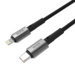iLock 5090 Type-C To Lightning Cable 30W Fast Charging 1m - Black - Image 2