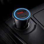 iLock 5096 Car Charger PD Type-C + QC3.0 USB 60W Fast Charging - Black - Image 6