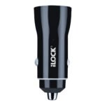 iLock 5096 Car Charger PD Type-C + QC3.0 USB 60W Fast Charging - Black