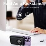 Joyroom JR-W050 Magnetic Wireless Power Bank with Ring Holder USB + Type-C 20W Fast Charging 10000mAh - Image 10