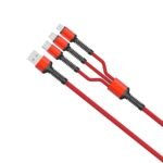 Ldnio LC93 USB To Type-C + Micro + Lightning 3in1 Cable 3.4A Fast Charging 1.2m - Image 3