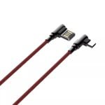 Ldnio LS422 USB To Type-C Cable 90° Angle 2.4A Fast Charging 2m - Image 2
